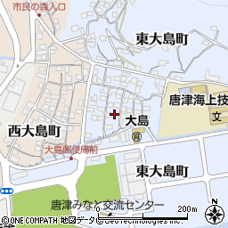 佐賀県唐津市東大島町8周辺の地図