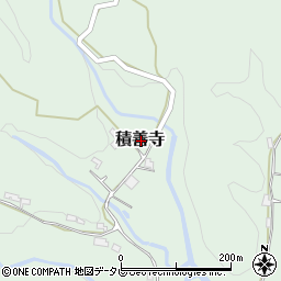 高知県土佐市積善寺周辺の地図