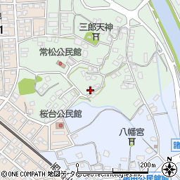 福岡県筑紫野市常松237-2周辺の地図