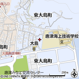 佐賀県唐津市東大島町11周辺の地図