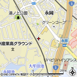 福岡県筑紫野市永岡1027周辺の地図