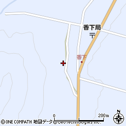 大分県宇佐市院内町香下1601-2周辺の地図