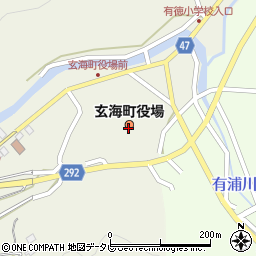 佐賀県東松浦郡玄海町周辺の地図