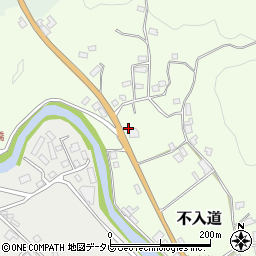 福岡県那珂川市不入道802周辺の地図