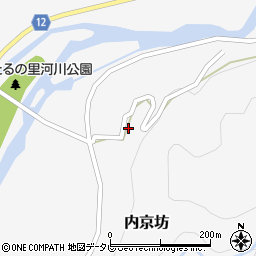 高知県安芸郡安田町内京坊407周辺の地図