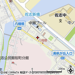 佐志進学塾周辺の地図