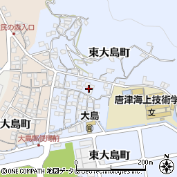 佐賀県唐津市東大島町7周辺の地図