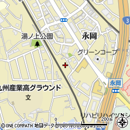 福岡県筑紫野市永岡1083周辺の地図