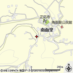 福岡県那珂川市南面里518周辺の地図