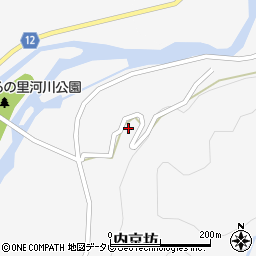 高知県安芸郡安田町内京坊389周辺の地図