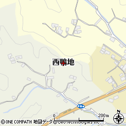 高知県土佐市西鴨地周辺の地図