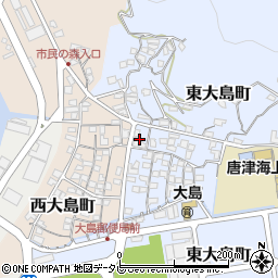 佐賀県唐津市東大島町6周辺の地図
