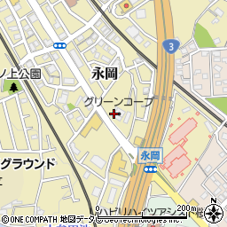 福岡県筑紫野市永岡1050周辺の地図