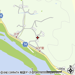 高知県高知市春野町西畑1708周辺の地図