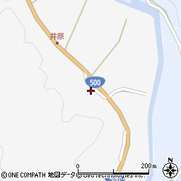 大分県中津市本耶馬渓町折元165周辺の地図