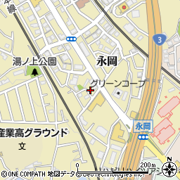 福岡県筑紫野市永岡1091周辺の地図