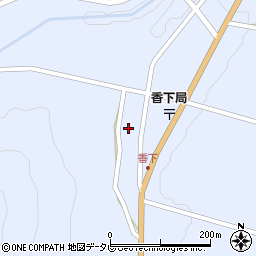大分県宇佐市院内町香下1507周辺の地図