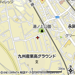 福岡県筑紫野市永岡1380-92周辺の地図