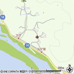 高知県高知市春野町西畑1698周辺の地図