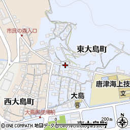 佐賀県唐津市東大島町16周辺の地図