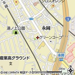 福岡県筑紫野市永岡1082周辺の地図