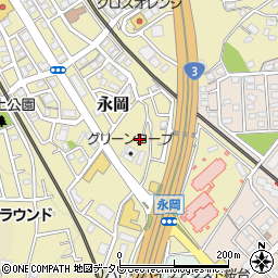 福岡県筑紫野市永岡1065周辺の地図