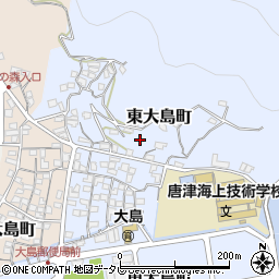 佐賀県唐津市東大島町15周辺の地図