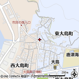 佐賀県唐津市東大島町18周辺の地図