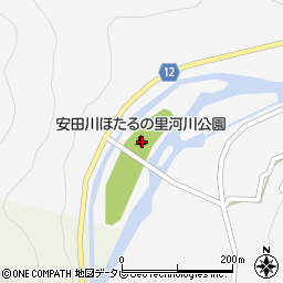 高知県安芸郡安田町内京坊23周辺の地図