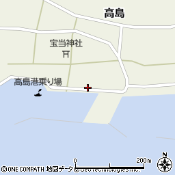 佐賀県唐津市高島519周辺の地図