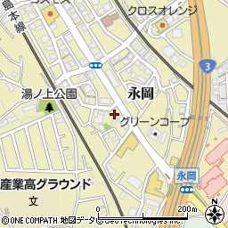 鉱研工業株式会社　九州支店周辺の地図