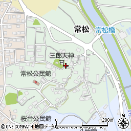 福岡県筑紫野市常松249-1周辺の地図