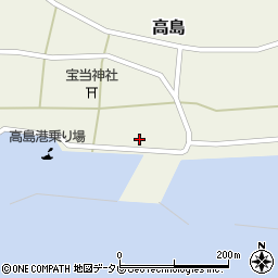 佐賀県唐津市高島432周辺の地図