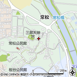 福岡県筑紫野市常松249周辺の地図