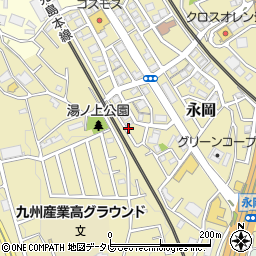 福岡県筑紫野市永岡1507周辺の地図