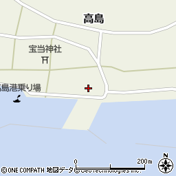 佐賀県唐津市高島415周辺の地図