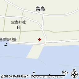 佐賀県唐津市高島412周辺の地図