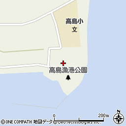 佐賀県唐津市高島21周辺の地図
