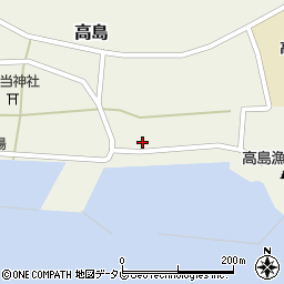 佐賀県唐津市高島67周辺の地図