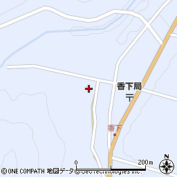 大分県宇佐市院内町香下1480周辺の地図