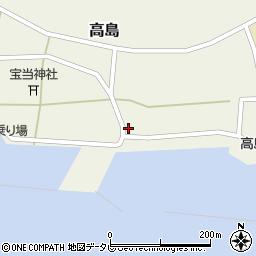 佐賀県唐津市高島73周辺の地図