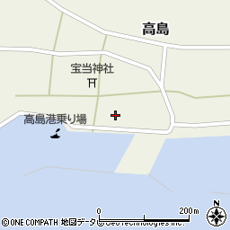 佐賀県唐津市高島433周辺の地図