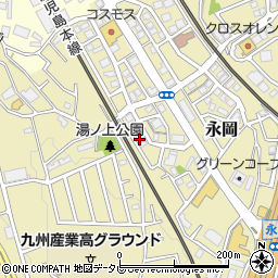 福岡県筑紫野市永岡1508周辺の地図