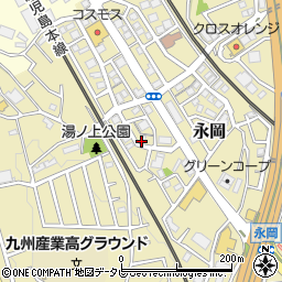 サンライズ永岡Ａ周辺の地図