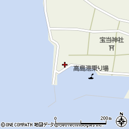 佐賀県唐津市高島681周辺の地図