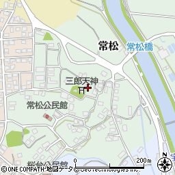 福岡県筑紫野市常松264周辺の地図