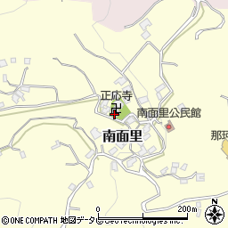 正応寺周辺の地図