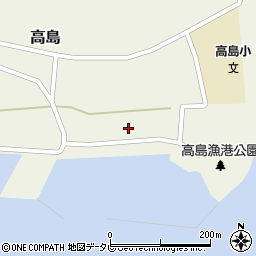 佐賀県唐津市高島53-1周辺の地図