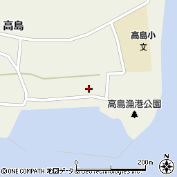 佐賀県唐津市高島43周辺の地図