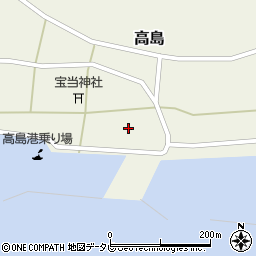 佐賀県唐津市高島430周辺の地図